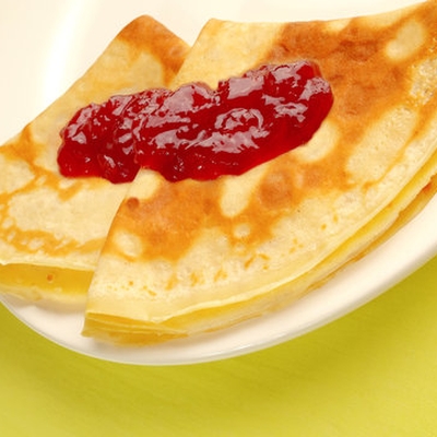 Crêpe à la confiture image