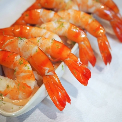 Crevettes de Madagascar, sauce cocktail image