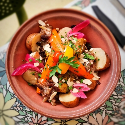 Plat: Tajine de poulet au citron confit image