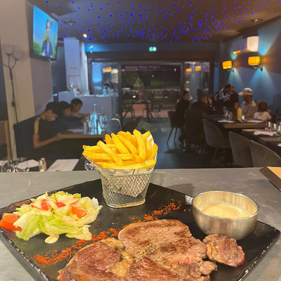 Entrecôte grillé et sa sauce image