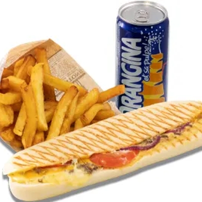 PANINI TOASTINETTE - FRITES- BOISSONS image