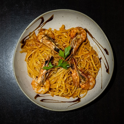 Linguini aux Gambas image