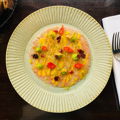 Gambero Rosso en carpaccio image