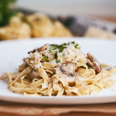 Fettucine" Aux Champignons" image