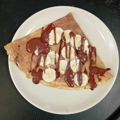 Nutella ou Chocolat & Banane Fraîche image