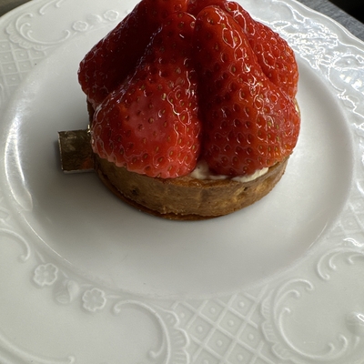 Tarte aux fraises image