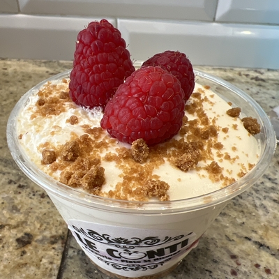Verrine suprême au chocolat blanc image