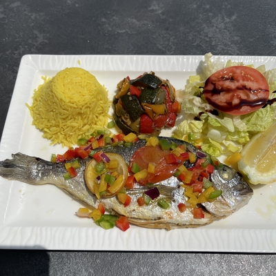 Dorade grillée image