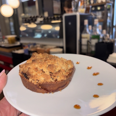 Tarte aux pommes façon crumble image