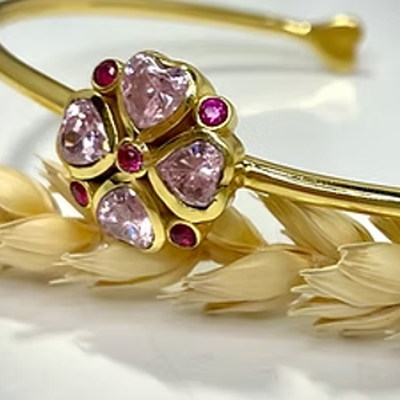 Jonc Coeur de fleur image