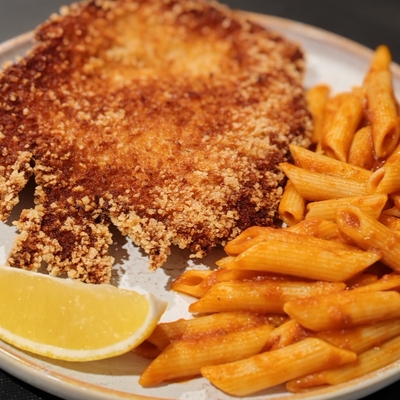 Escalope milanaise panée maison image
