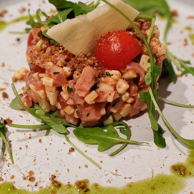 Tartare de veau au couteau image