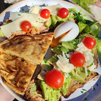 La tartine à l'avocat image