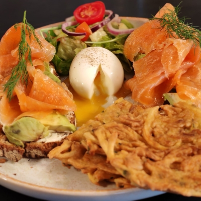 La tartine au saumon gravlax image