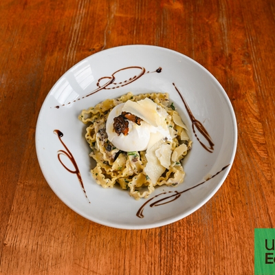 Mafaldine Con Burrata al tartufo image