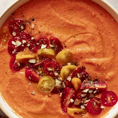 Gaspacho de tomate d'antan du Domaine D'alivi image