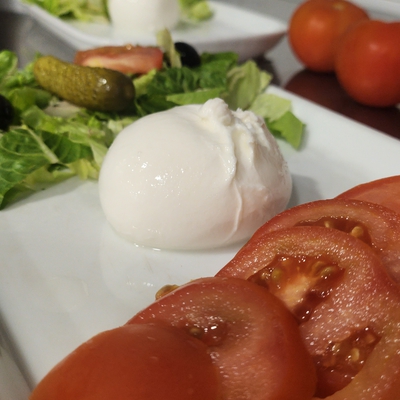 Salade tomates mozzarella image